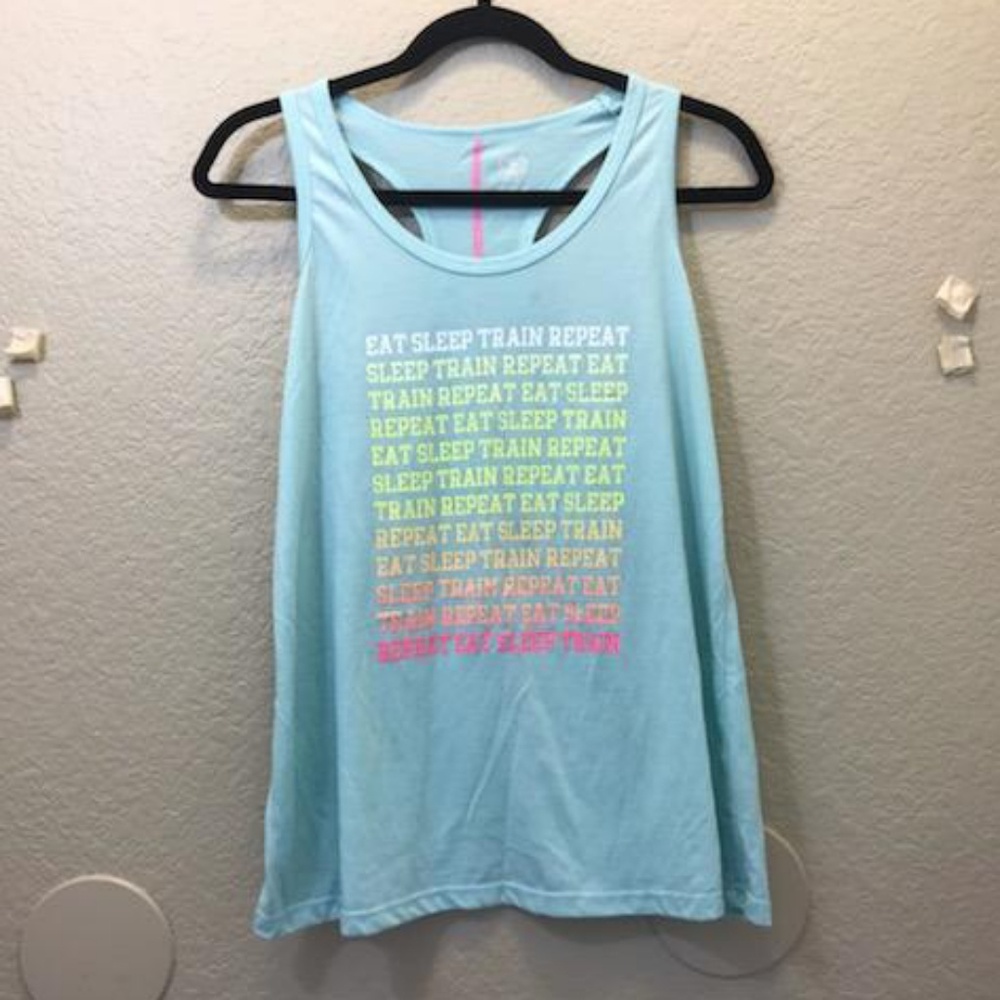 Workout Razorback Tank(Size Medium)